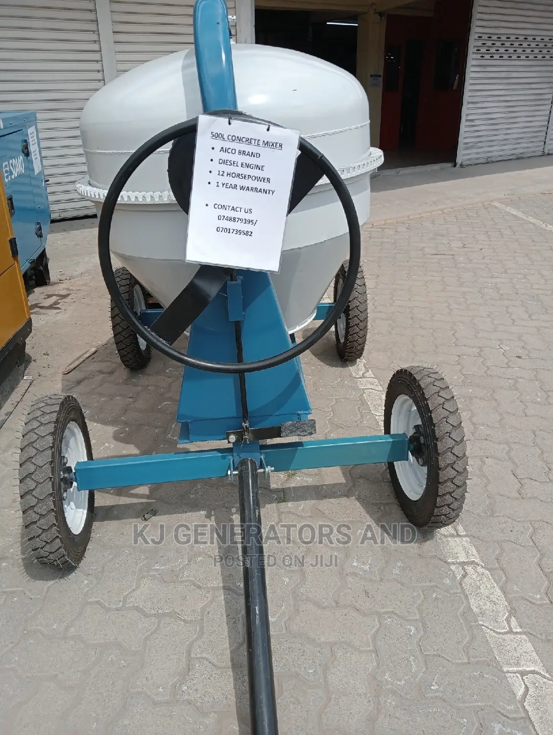 AC501, Concrete Mixing Machine 500 Litres