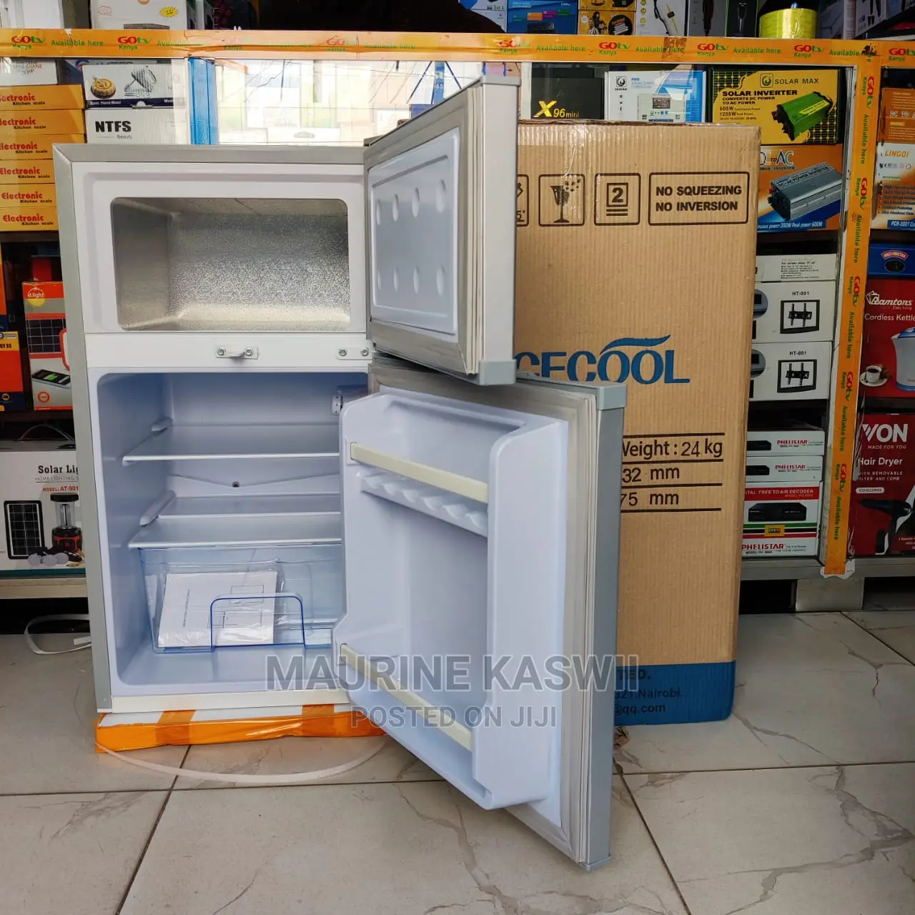 Ice Cool 98l Double Door
