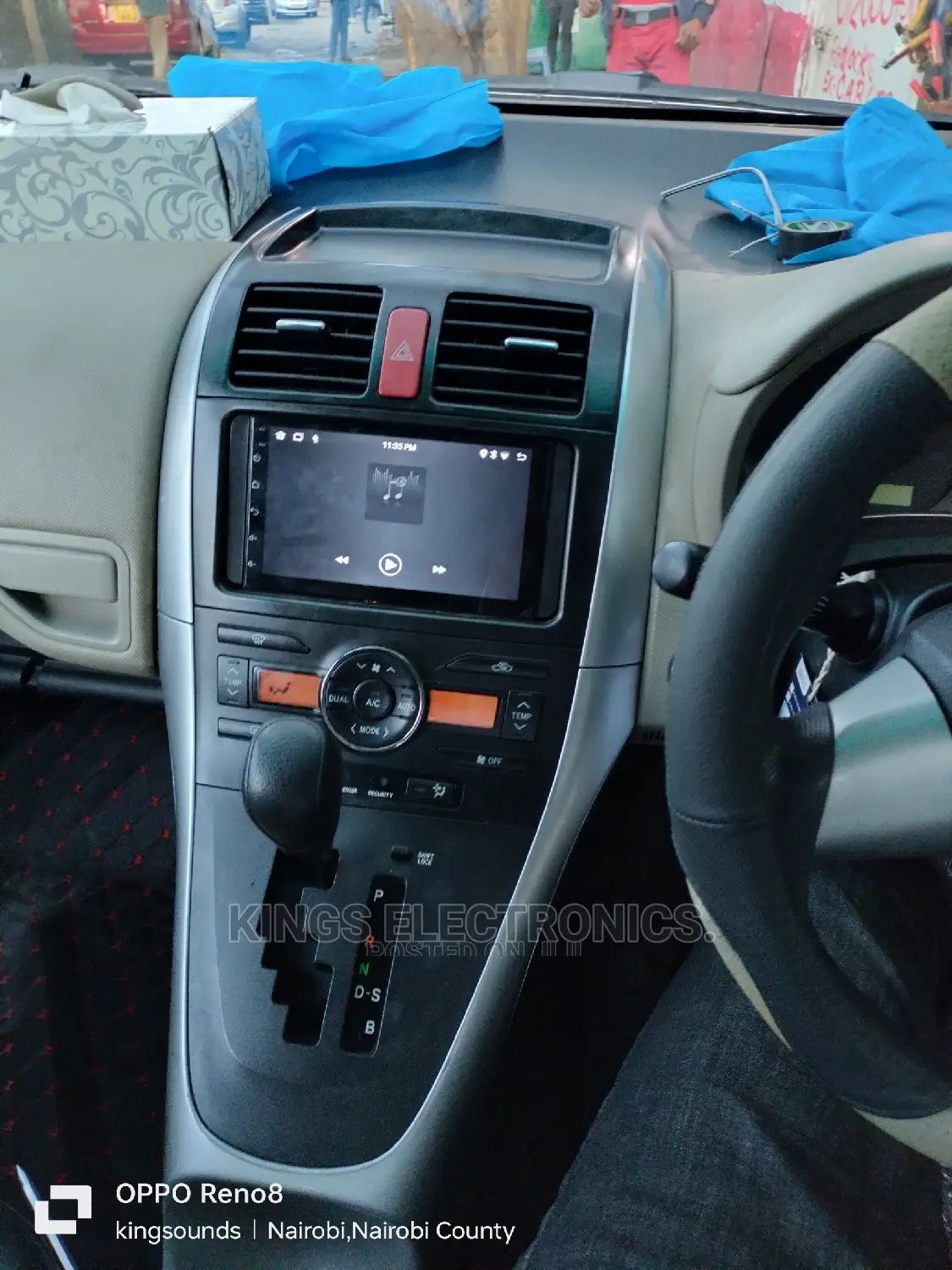 Toyota Auris Screen Installation.
