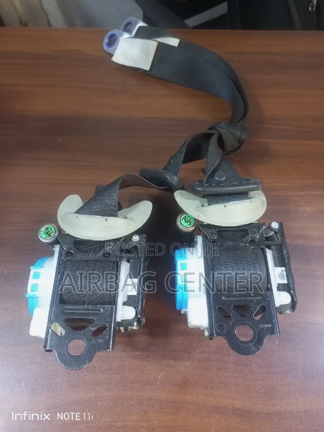 Hillux Revo Safety Belts