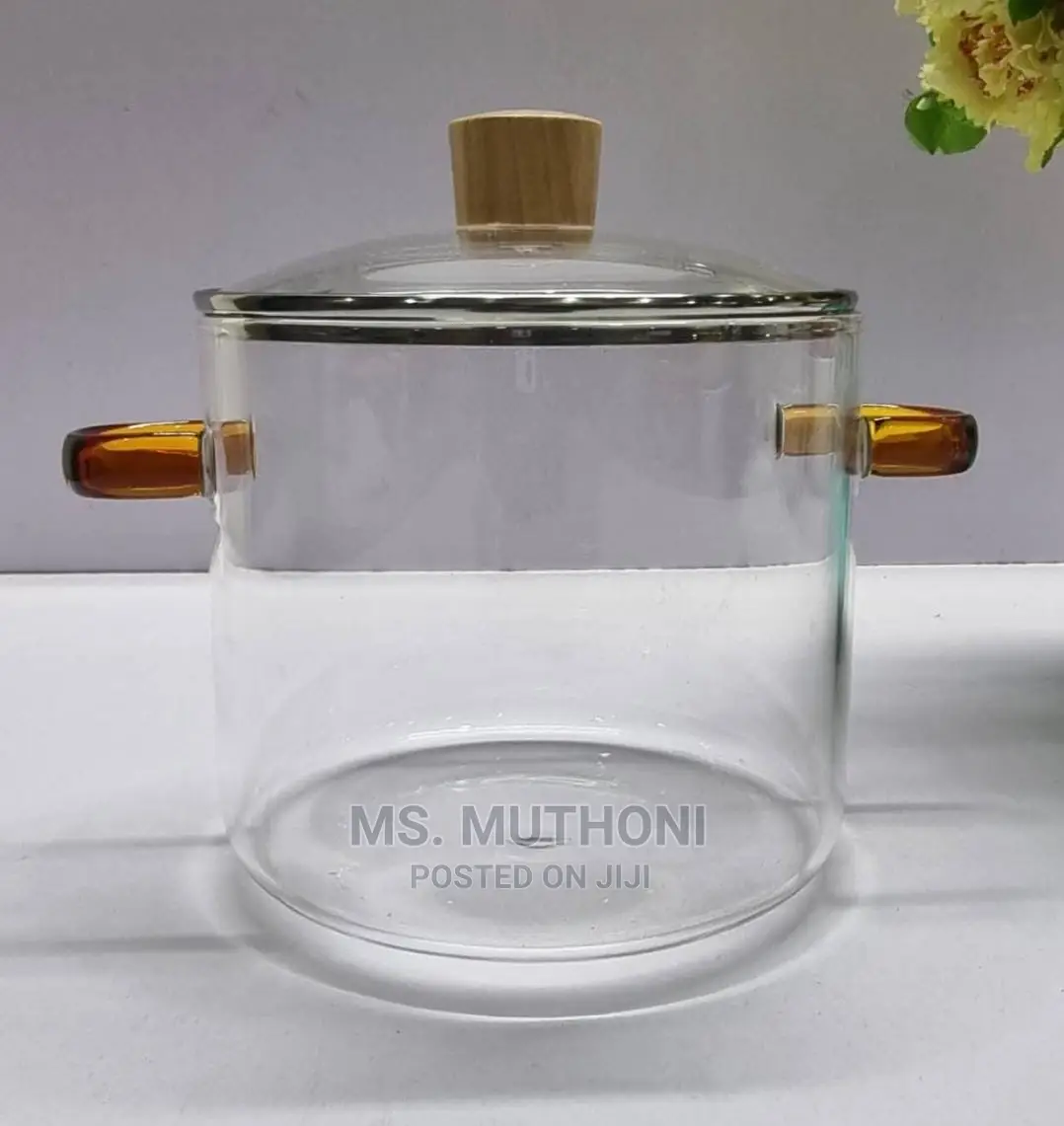 2.8L Classy Borosilicate Cooking Clear Pot