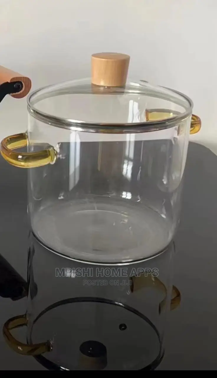 Borosilicate Cooking Pot 2.8L