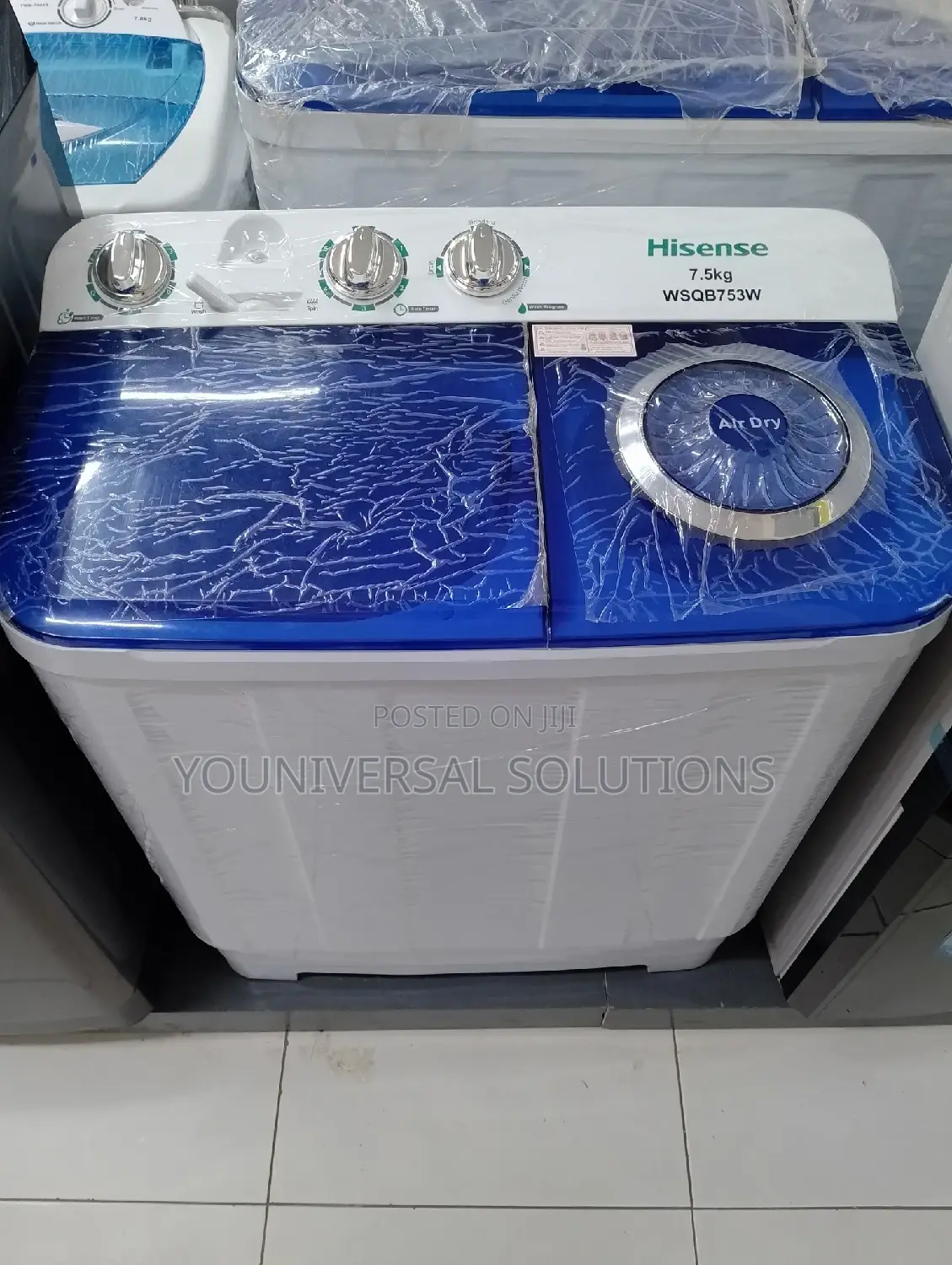 Brand New 11kgs Hisense Washing Machine.