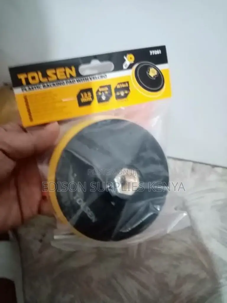 Polishing Pads Tolsen Plastic Backing Pad Orbital Sanders Heavy Duty