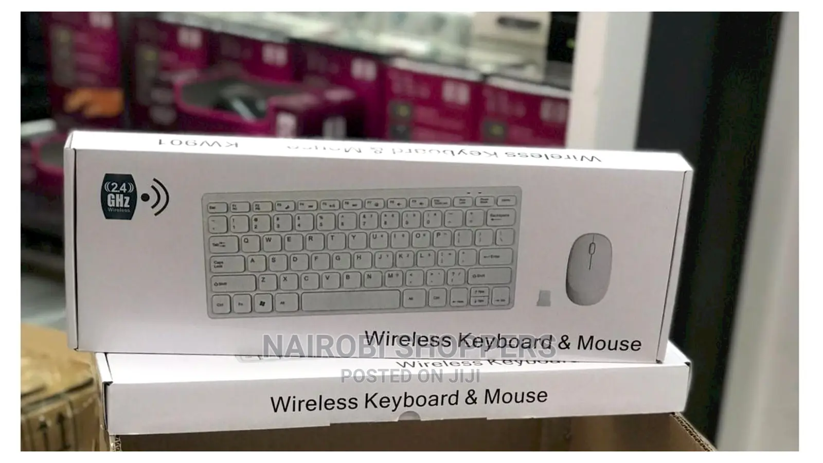 Wieless Keyboard and Mouse 2.4GHZ