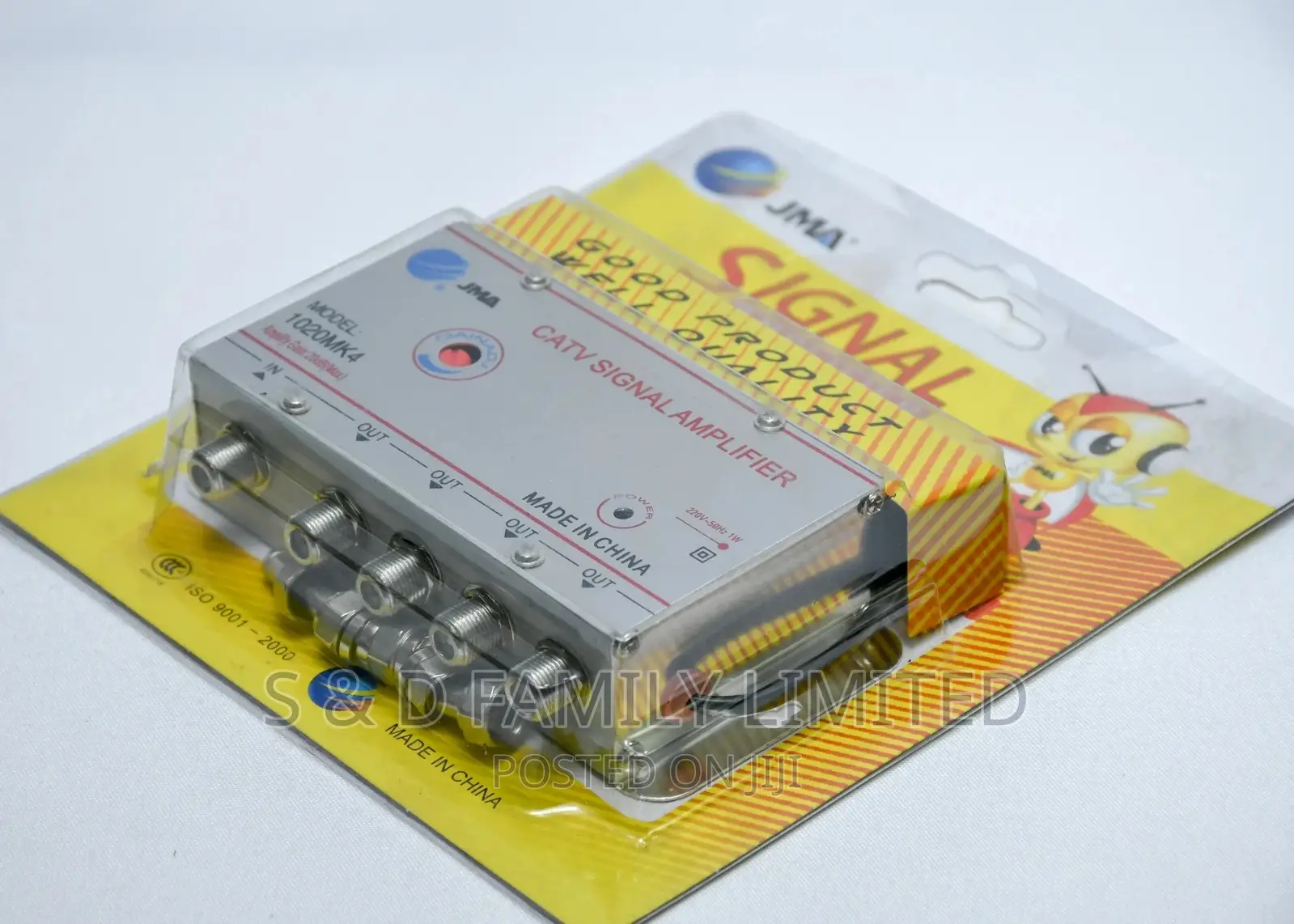 JMA CATV SIGNAL AMPLIFIER 1 Input 4 Out