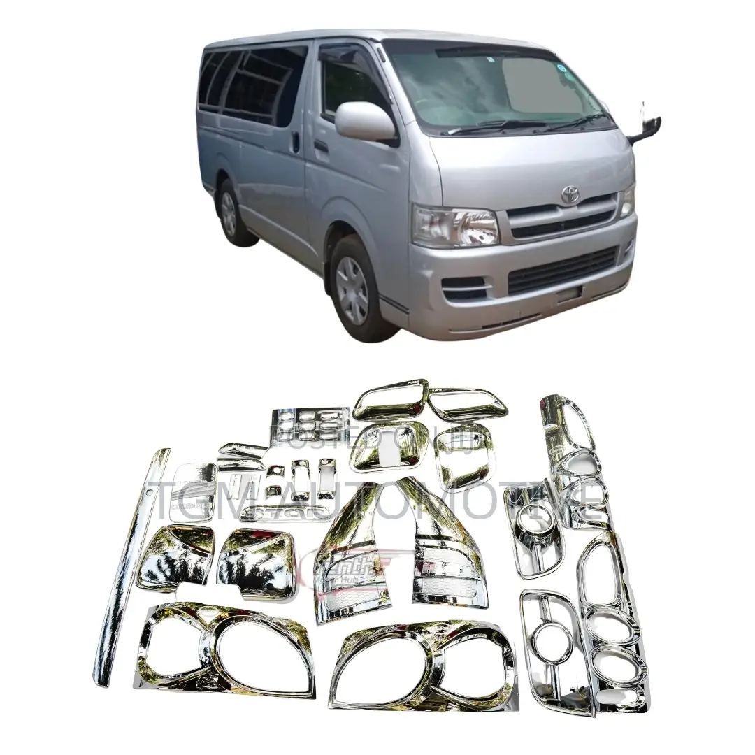 Chrome Body Kit for Toyota Hiace 7L 2012