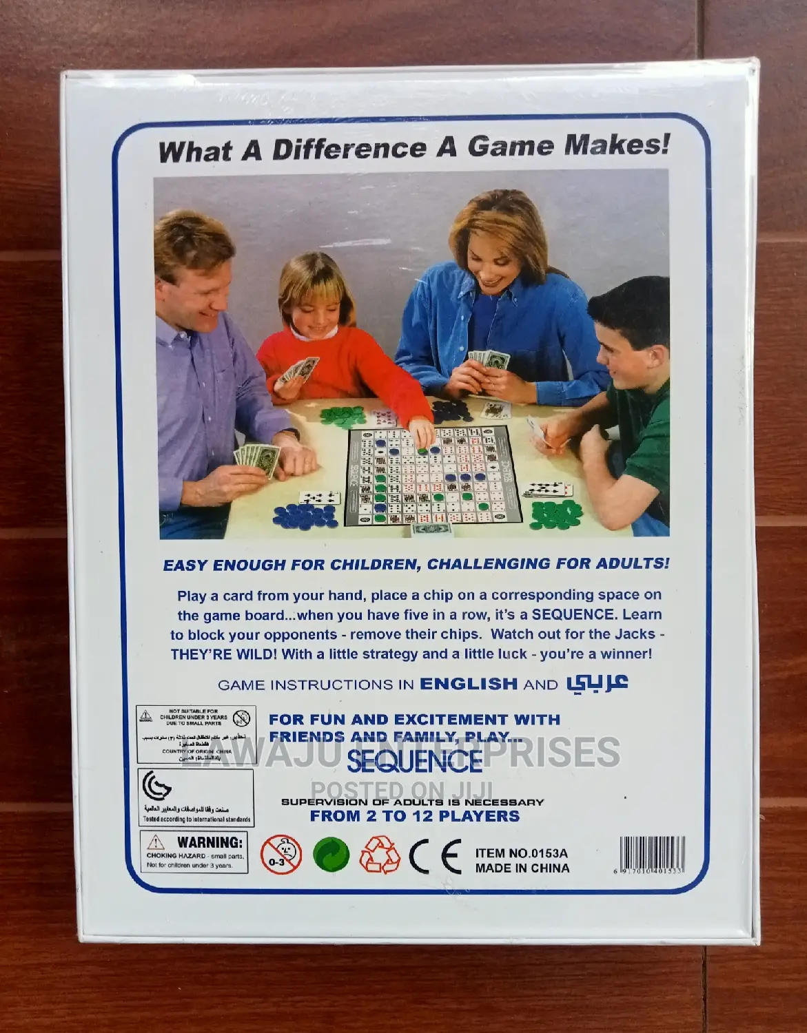 Sequence Game - Strategy Game (Age 7 to Adults)