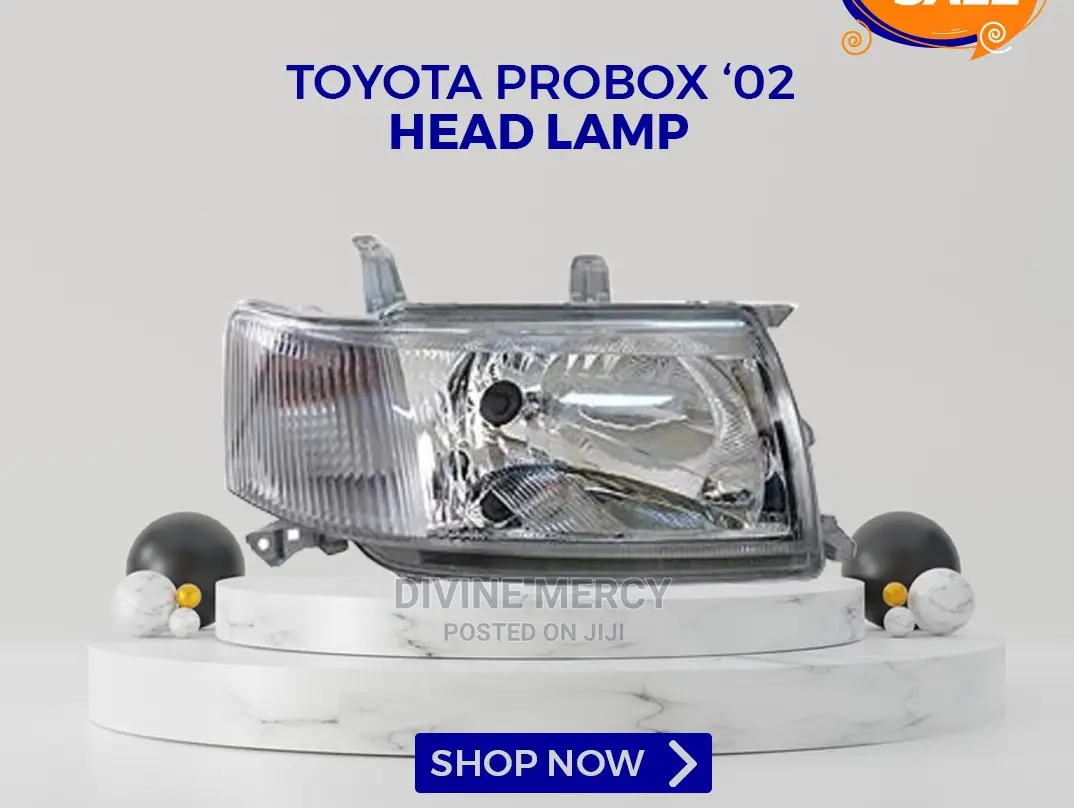 Toyota Probox '02 Head Lamp