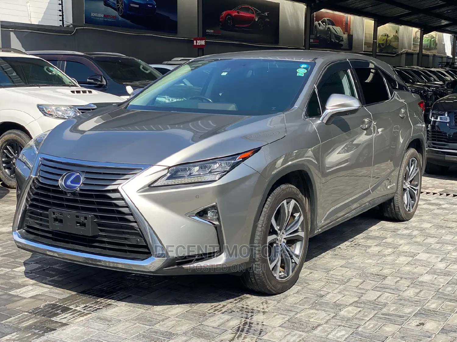 Lexus RX 450h 3.5 Hybrid FWD 2017 Silver