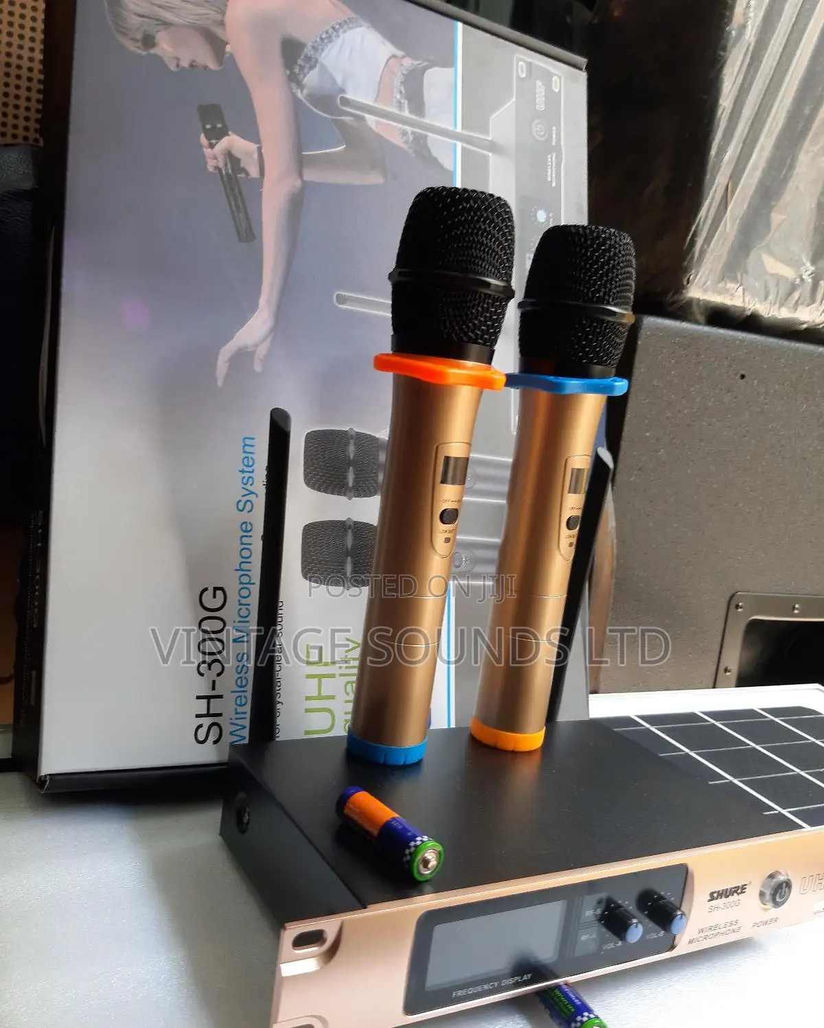 Digital Shure Wireless Microphone Uhf