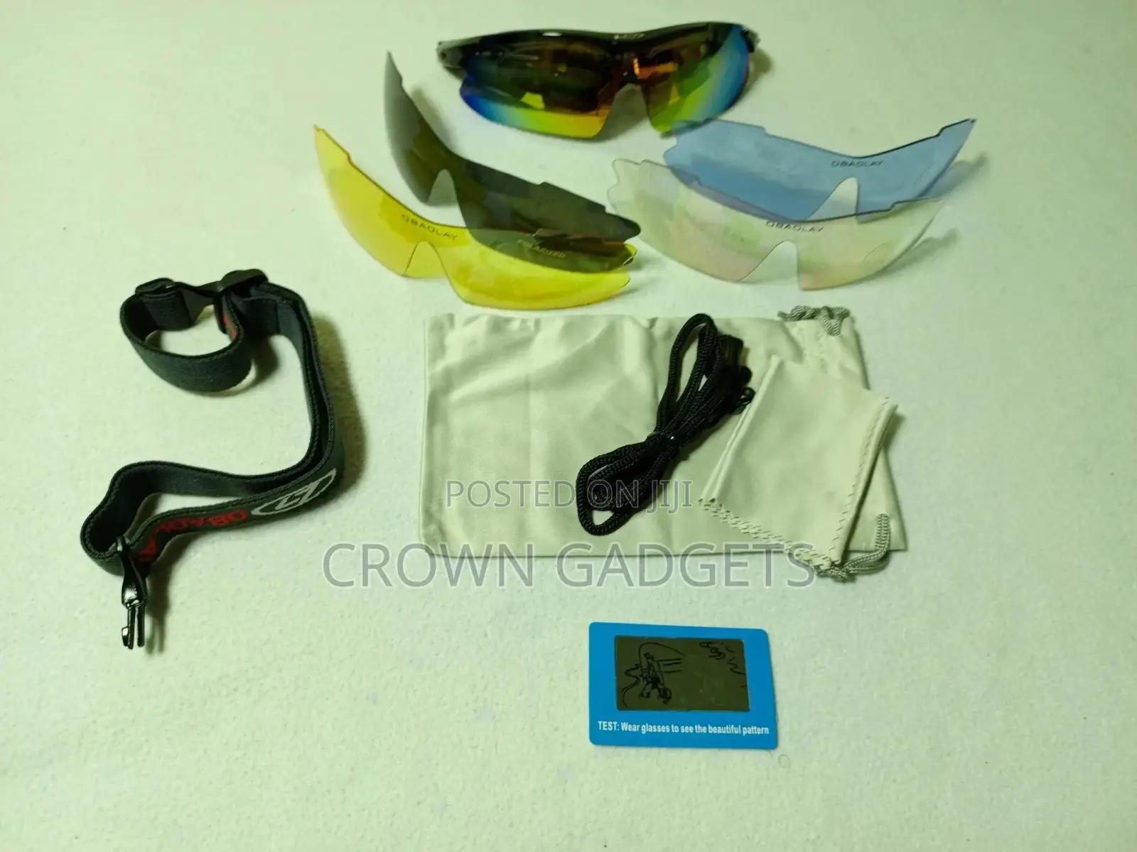 Cycling Sunglasses Polarized 5 Lens UV400