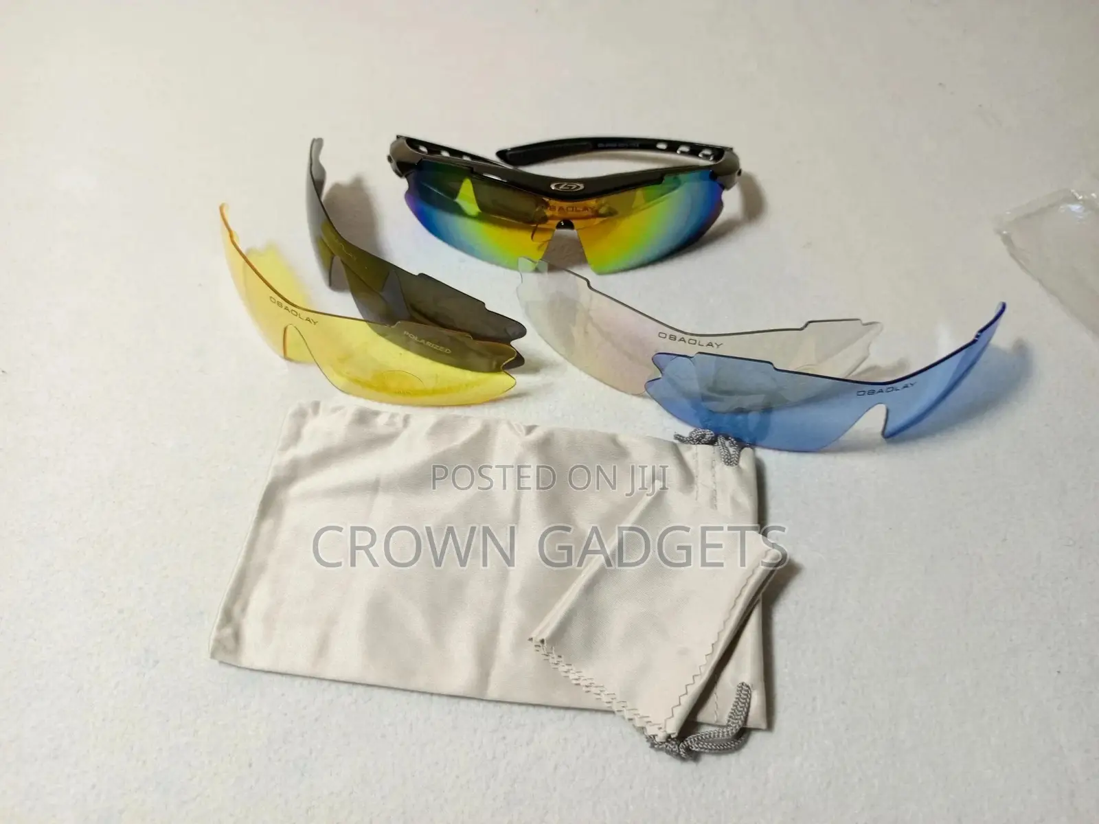Polarized 5 Lens UV400 Cycling Glasses