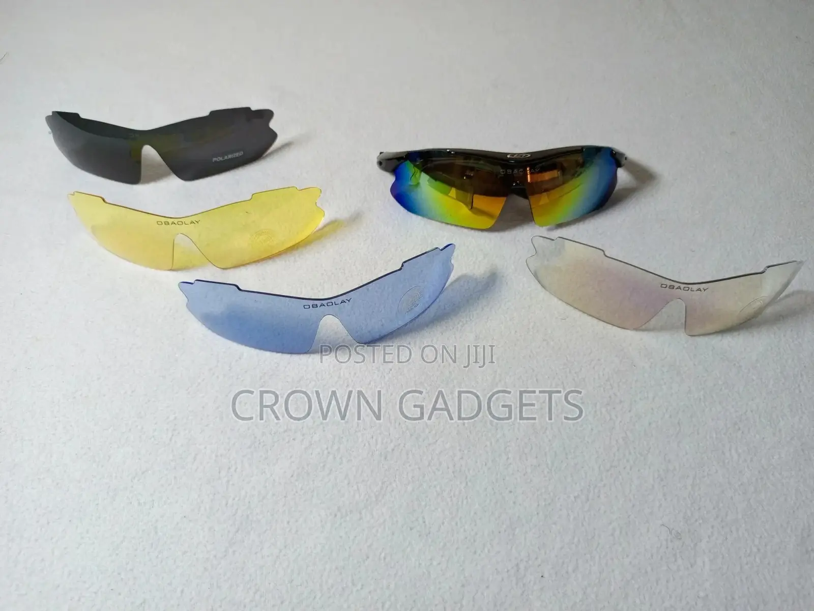 Polarized 5 Lens UV400 Cycling Glasses