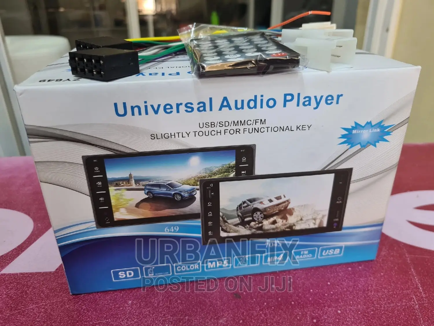 8 Inch Bluetooth Car Radio With FM/USB/Aux