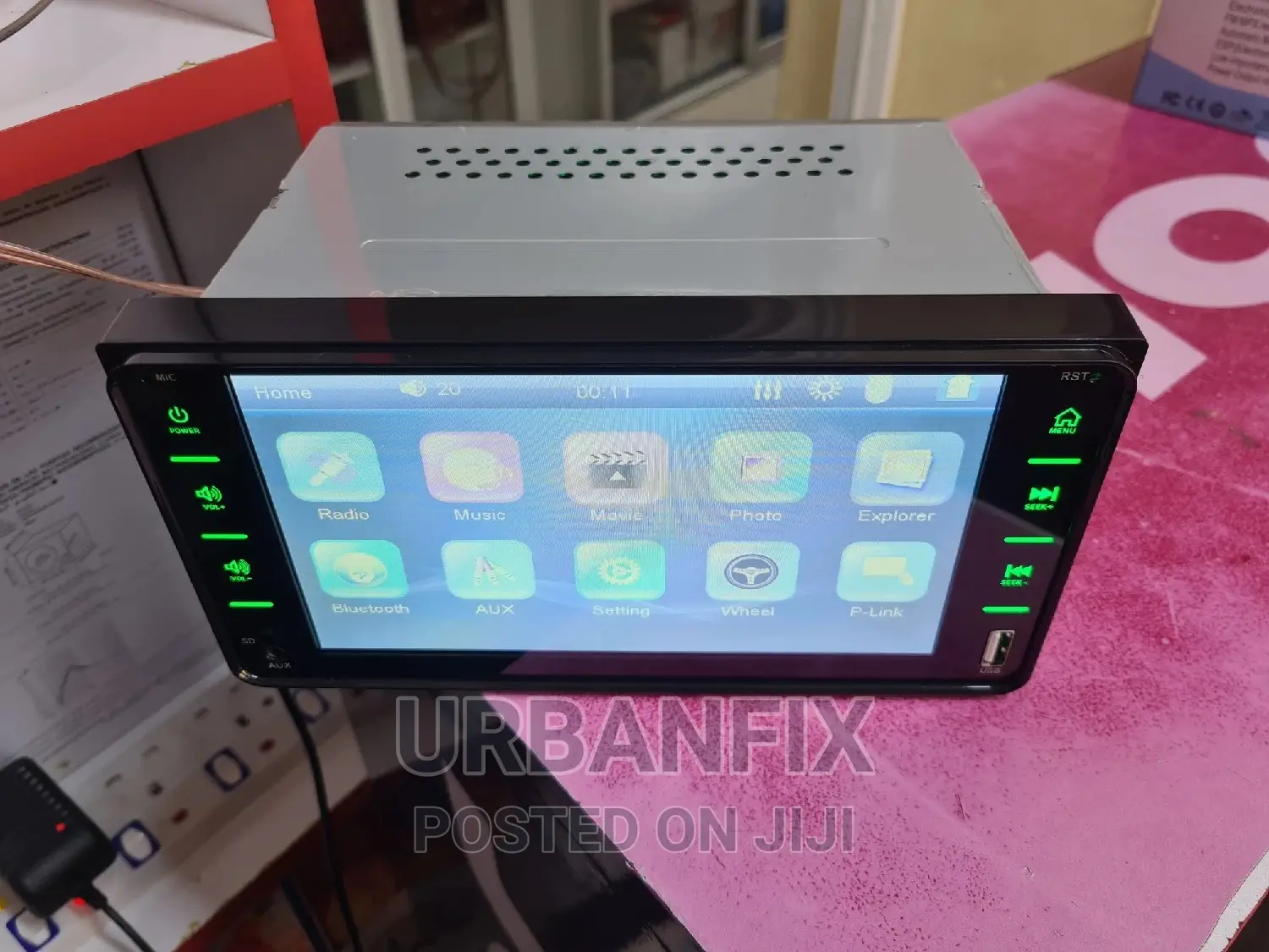 8 Inch Bluetooth Car Radio With FM/USB/Aux