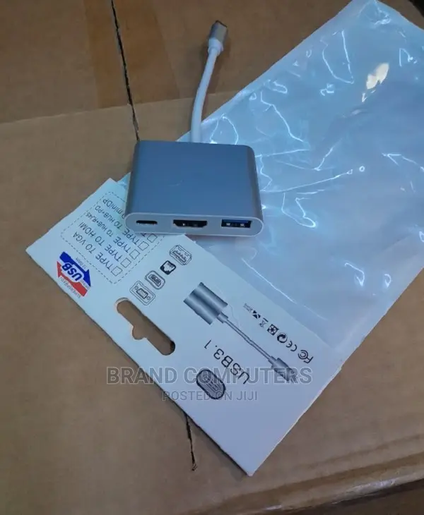 Type-C to HDMI 3 - In - 1 Adapter -USB 3.0