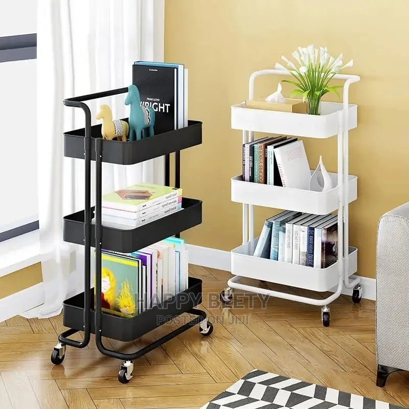  *Multi-Functional Storage Rack With Wheels*