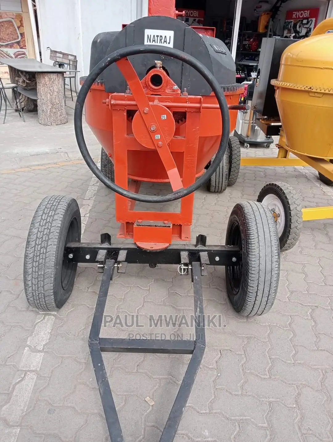 Heavy Duty Concrete Mixers 500l Natraj India.
