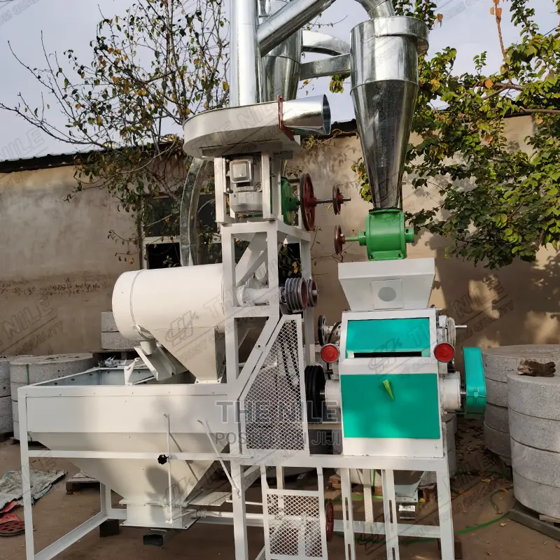 Fully Automatic Grain Milling Machine