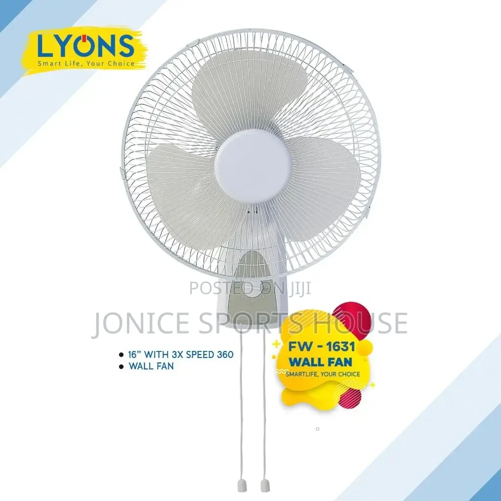 New Wall Mount Fan