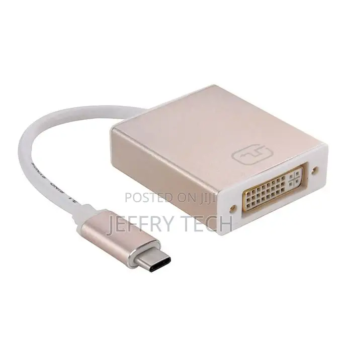 10cm USB-C / Type-C 3.1 to DVI 24+5 Adapter Cable, Forbook 1