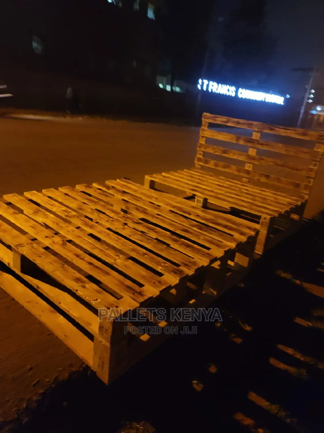 4*6 Pallet Bed- Detachable (1GGM)