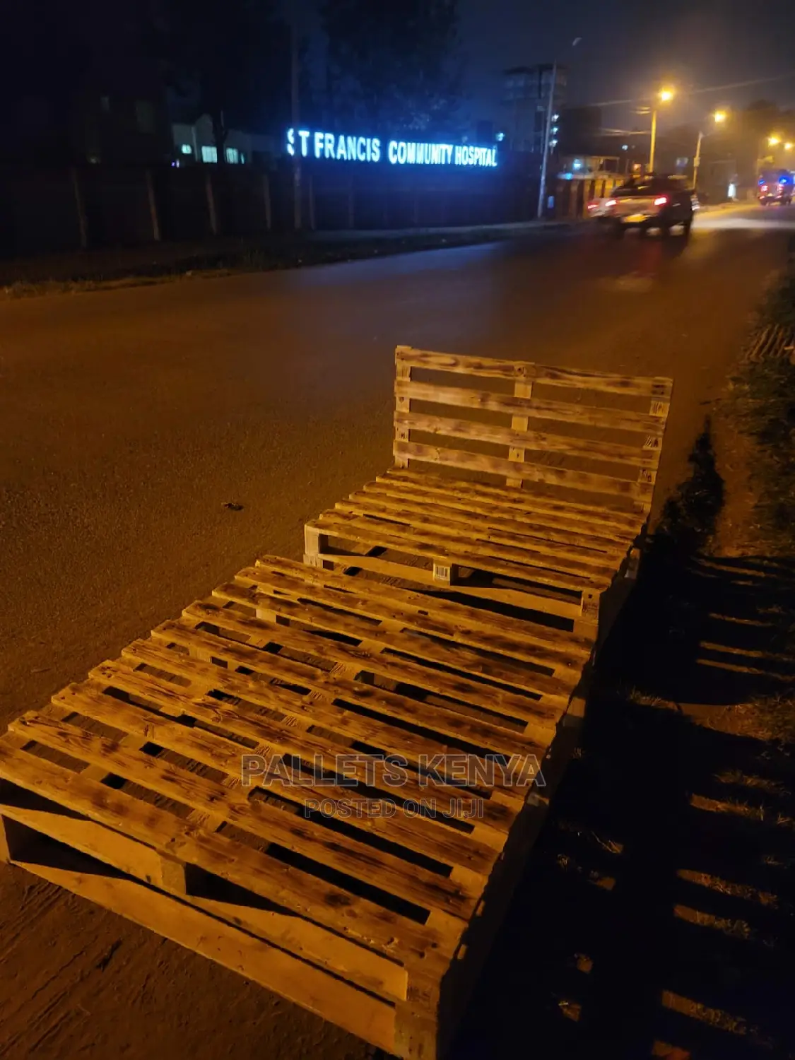 Pallet Bed- 4*6 Detachable Bed (YK)