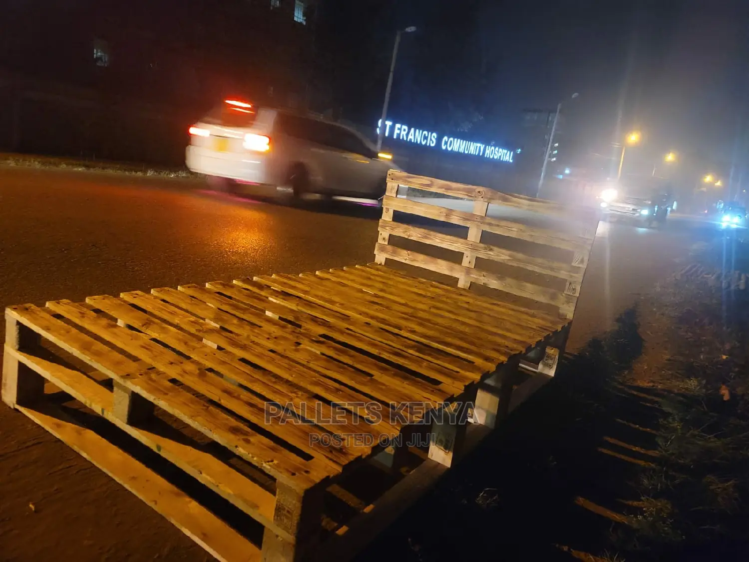Pallet Bed- 4*6 Detachable Bed-(Ons)