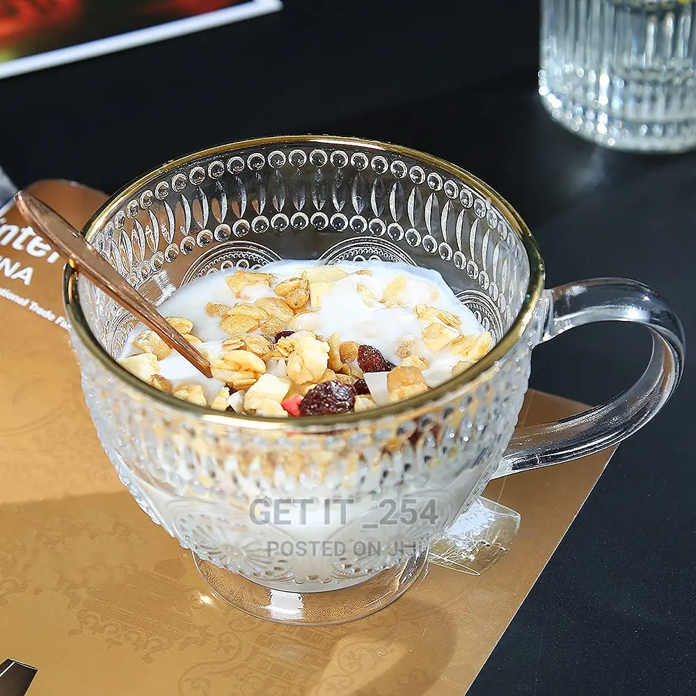 Set Of 3 Romantic Premium Water/Tea Glass Setcapacity: 500ml