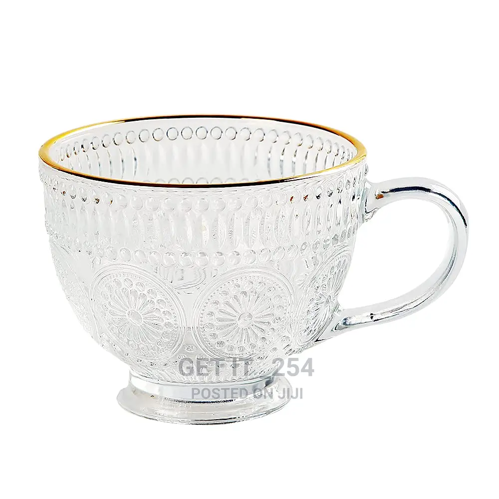 Set Of 3 Romantic Premium Water/Tea Glass Setcapacity: 500ml