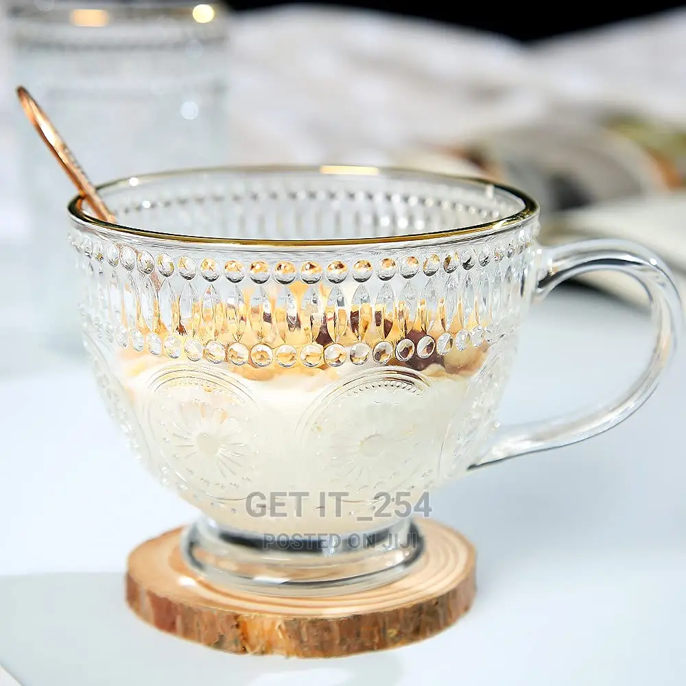 Set Of 3 Romantic Premium Water/Tea Glass Setcapacity: 500ml