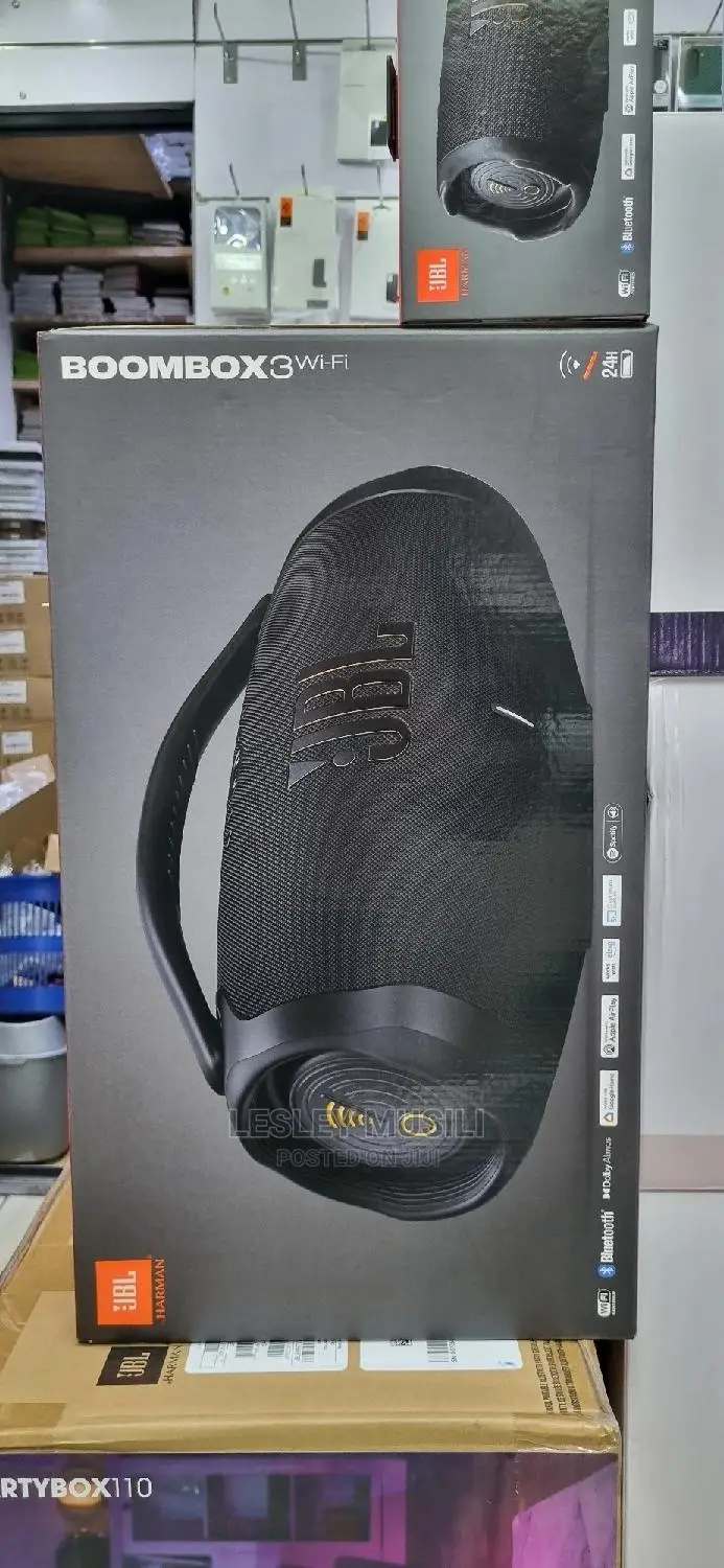 JBL Boombox 3 Wi-Fi Portable Speaker