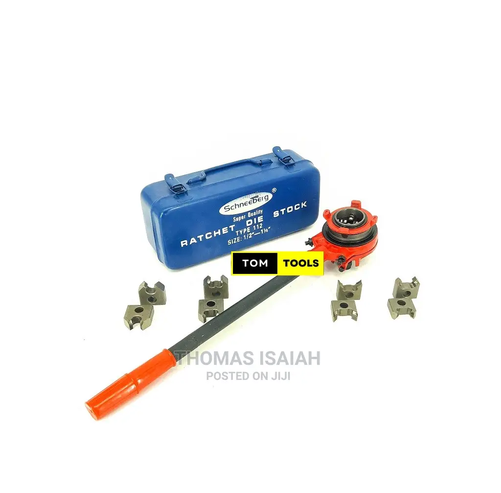 Type 112 Die Stock Sizes 1⁄2, 3⁄4, 1, 11⁄4 Inch Dies