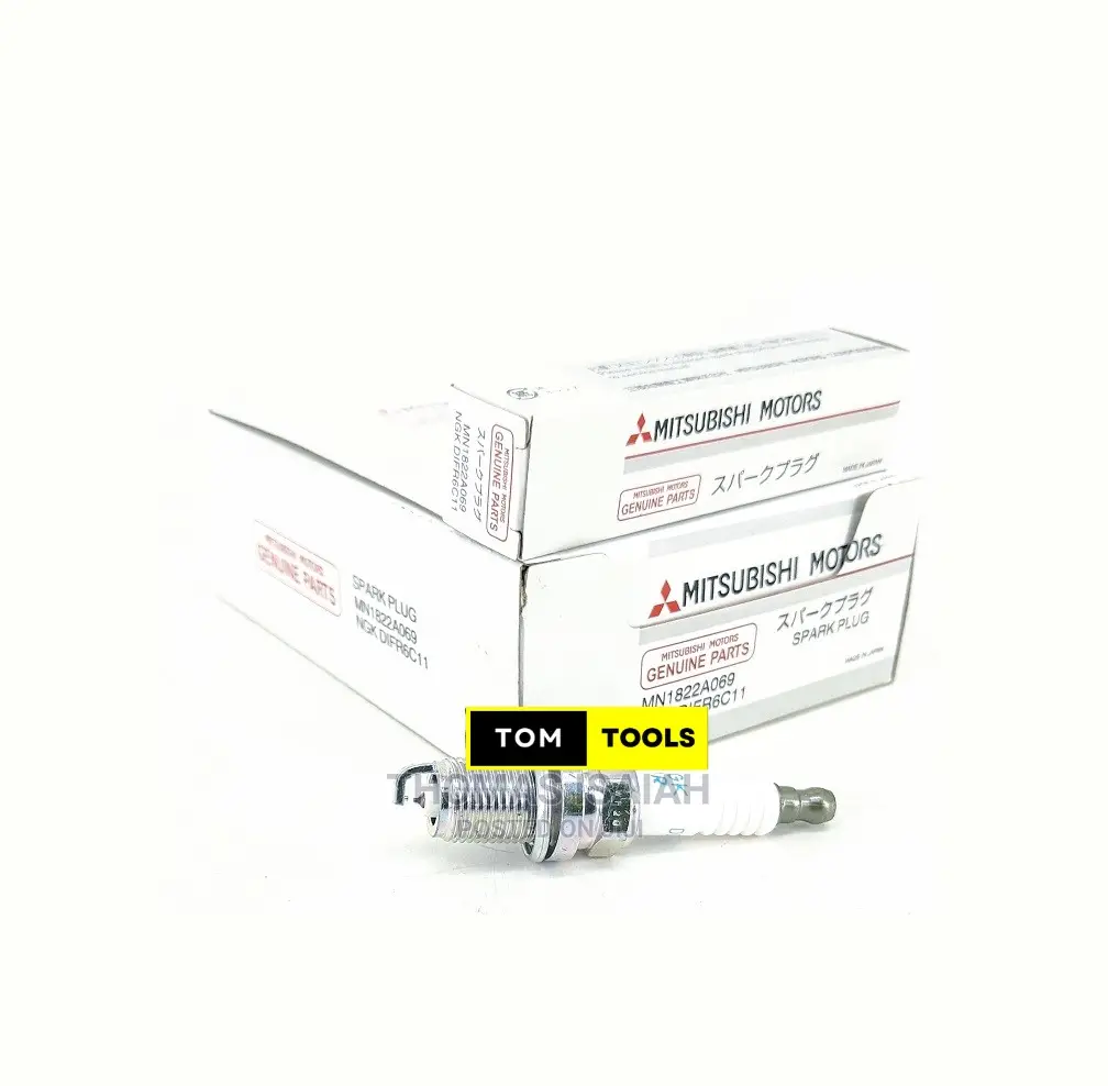 4pcs Mitsubishi Ngk Difr6c11 0.4mm Iridium Spark Plugs