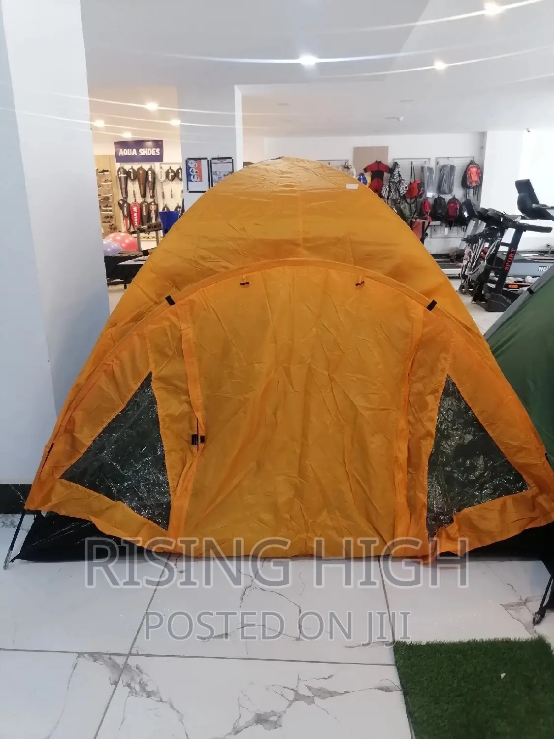 Heavy All Season 4 Person Camping Tent.
