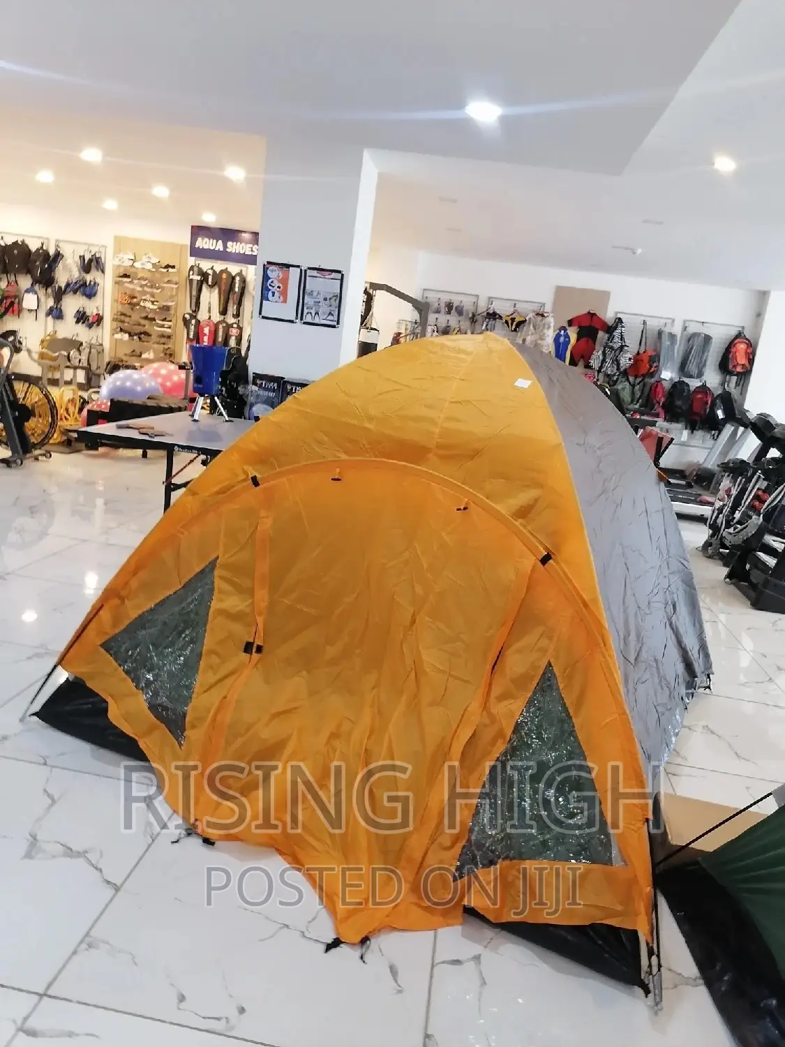 Heavy All Season 4 Person Camping Tent.
