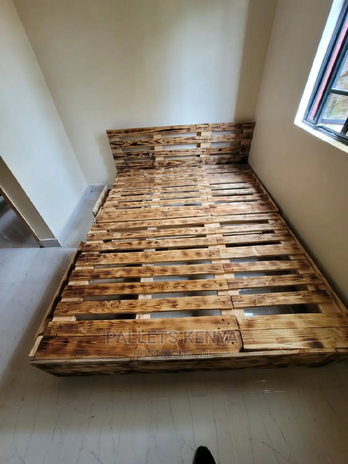 5*6 Pallet Bed- Detachable With Drawers (CYT)