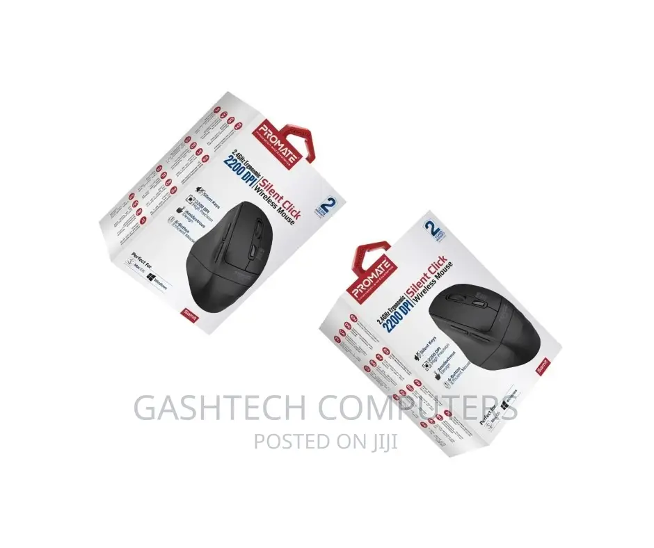 Silent Keys Promate Wireless Optical Mouse