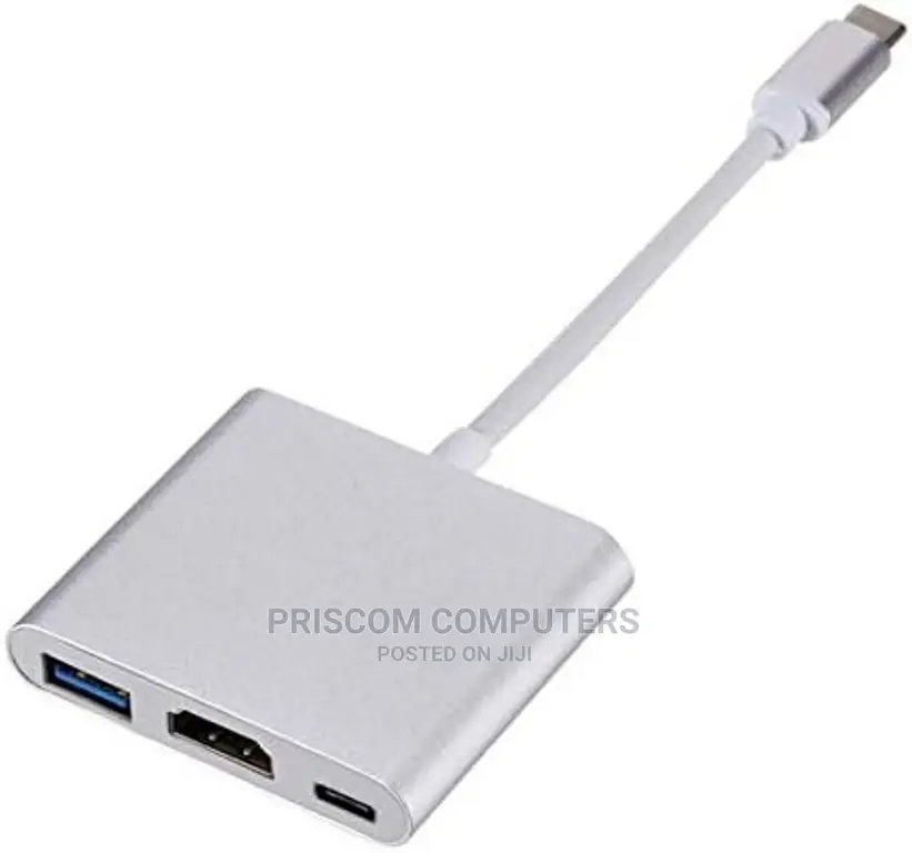 Type C to HDMI Adapter With USB 3.0 Type C Multiport Adapter