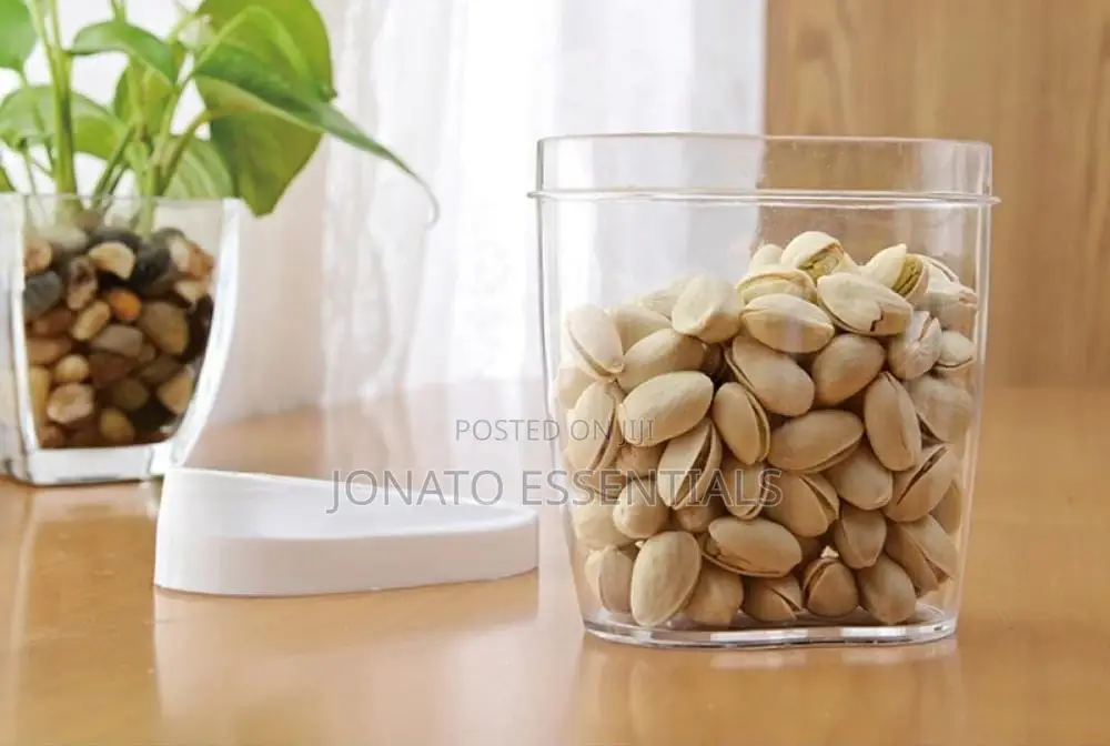 5 Piece Food Cereal Snack Container Storage Set With Lids