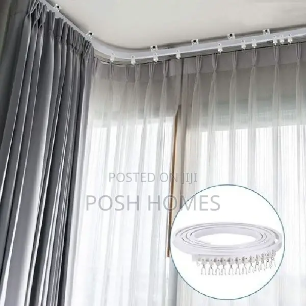 6M Bendable Curtain Rails