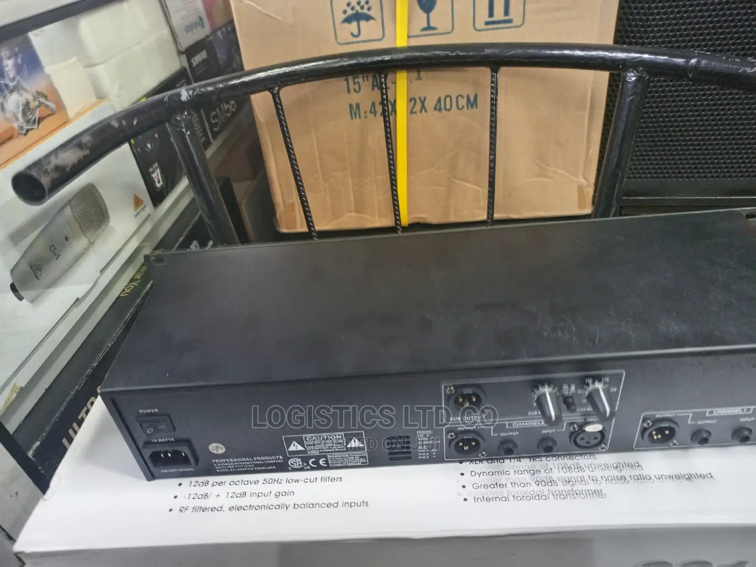 DBX 231 Graphic Equalizer
With Subwoofer Output