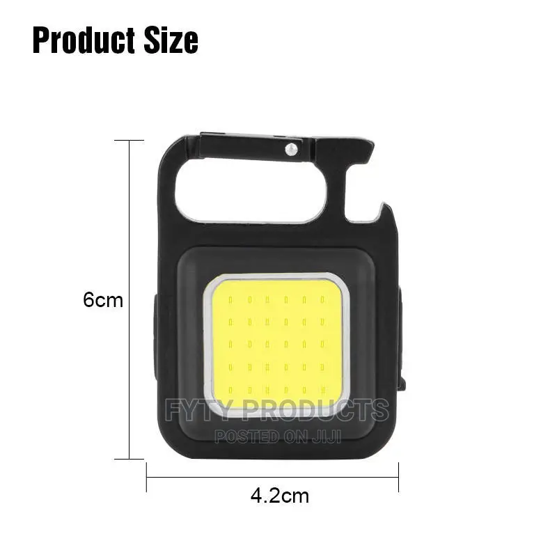 COB Bright 3 Modes Rechargeable Mini Work Light