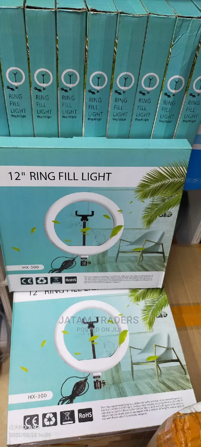 12 Inches Ring Lights With Tripods At Wholesale Price