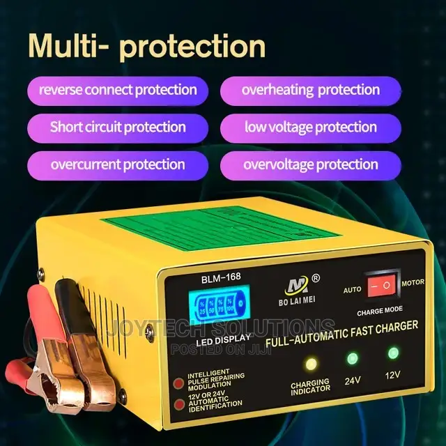 Universal Battery Charger, 12/24v