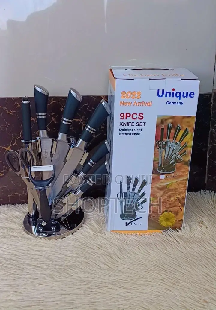 9pcs Knife Set Available