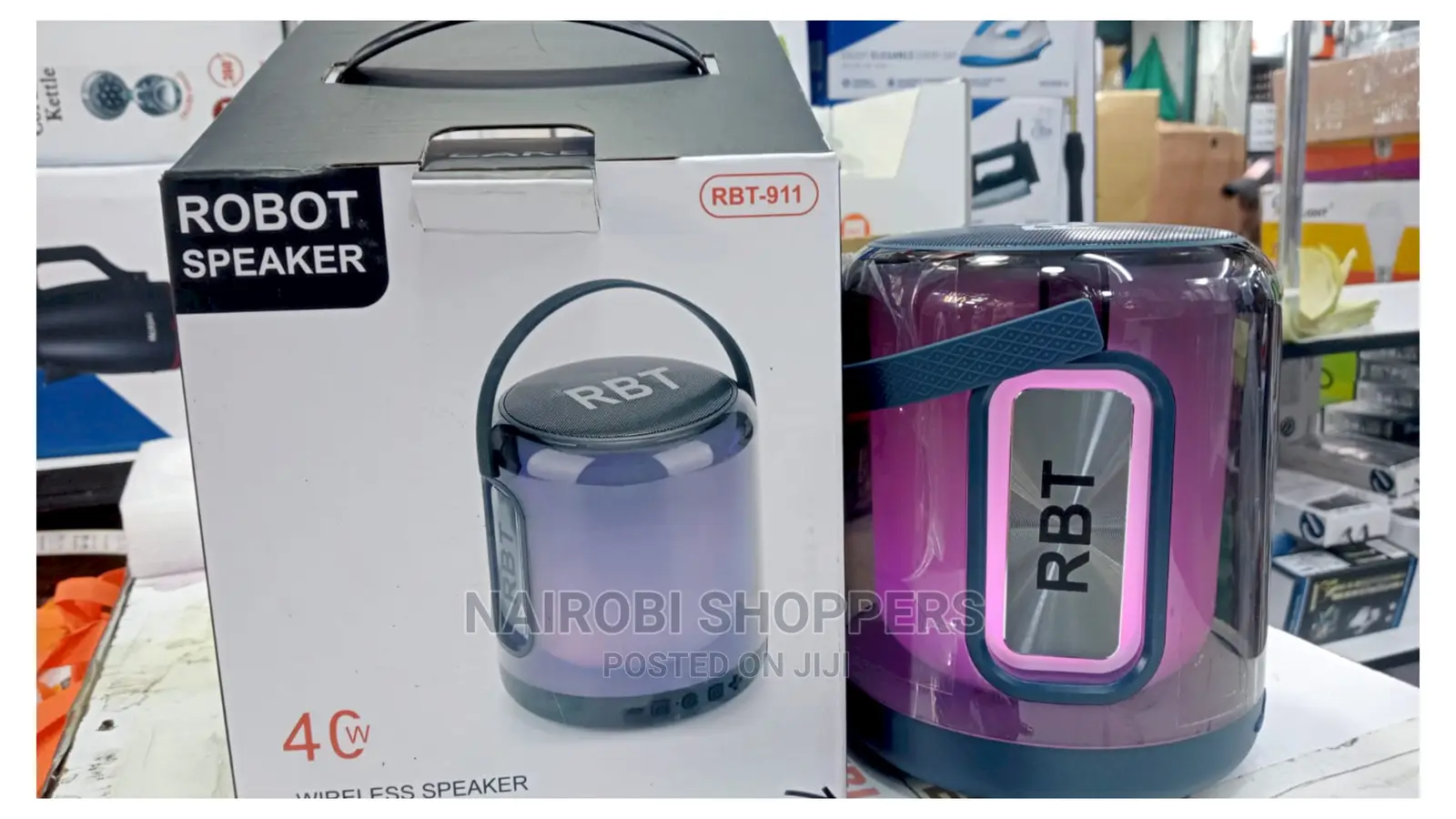 Robot Wireless Portable Bluetooth Speaker