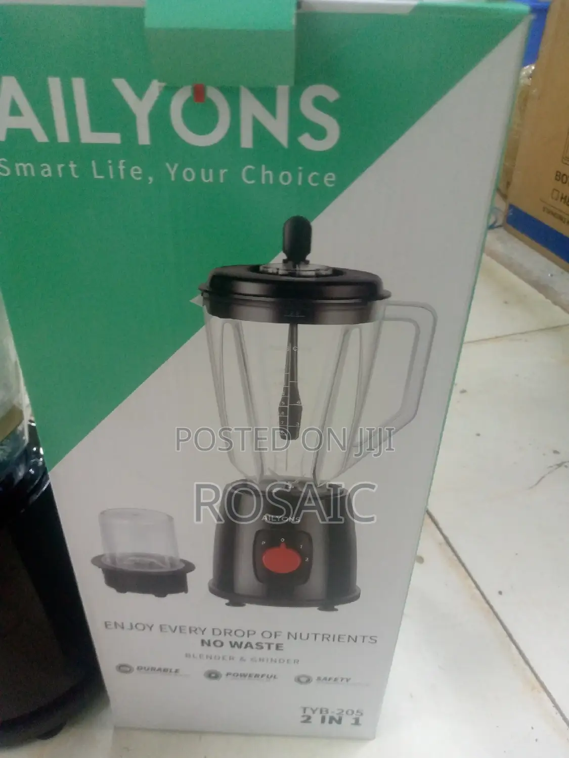 Ailyons Blender 2 in 1 **