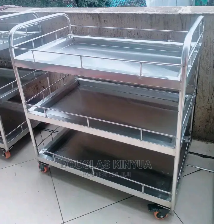 Stainless Steel Food Trolley/Hospital Food Trolley Ss.